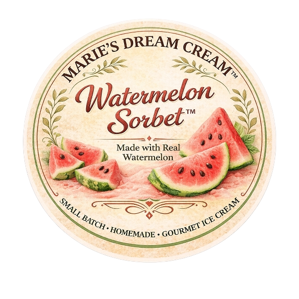 Watermelon  Sorbet
