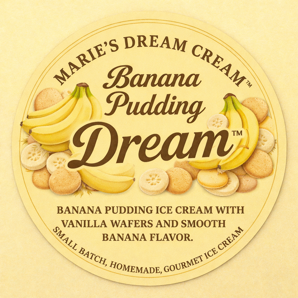 Banana Pudding ICE CREAM
