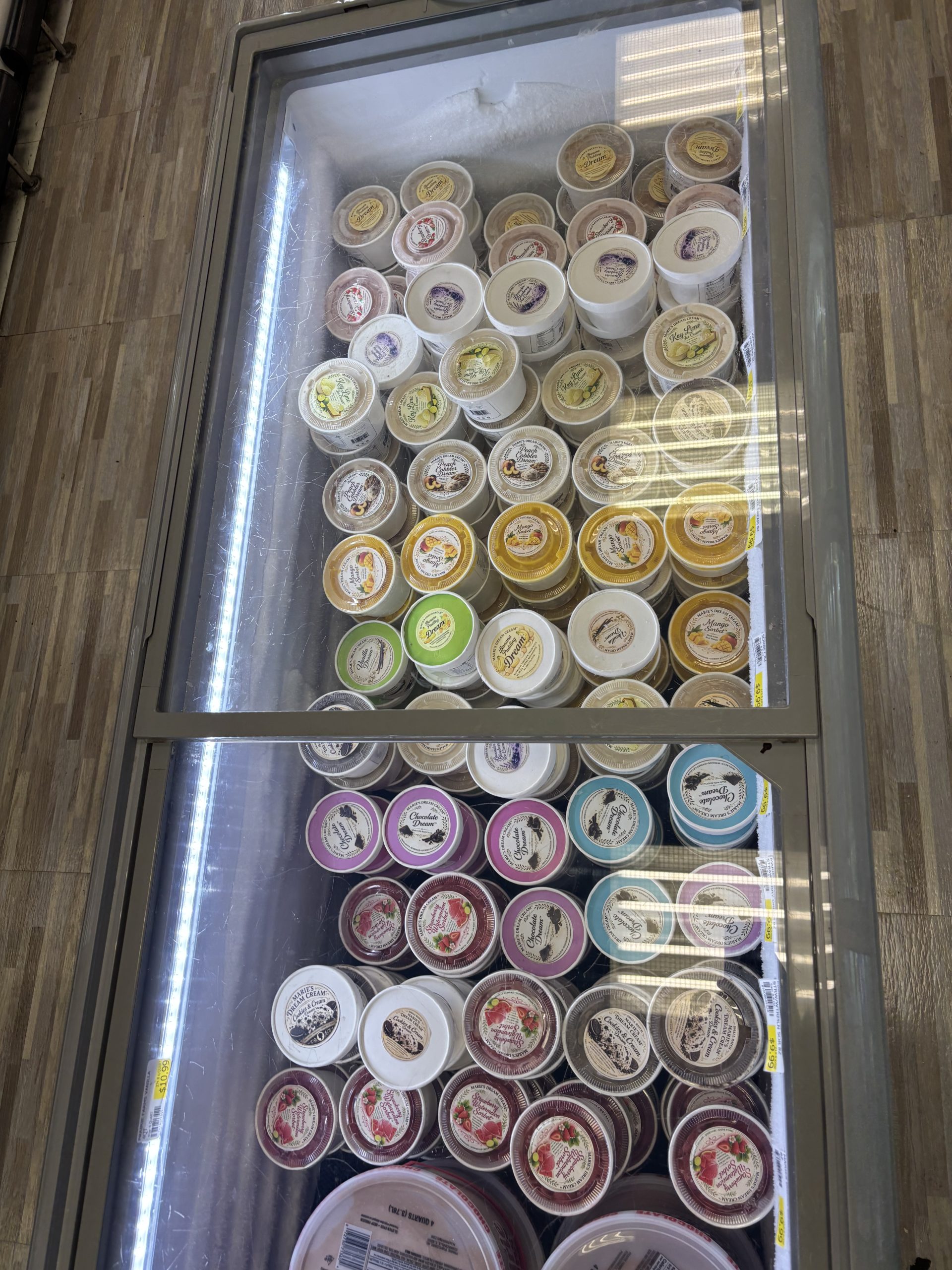 4x 12oz cups of Ice Cream Monthly for 12 months