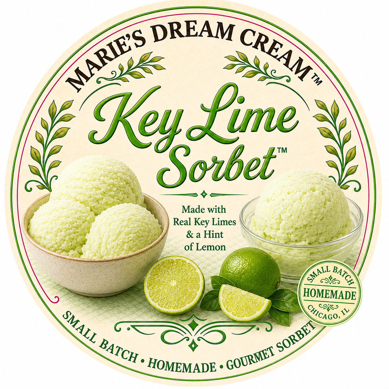 Key Lime Ice Cream